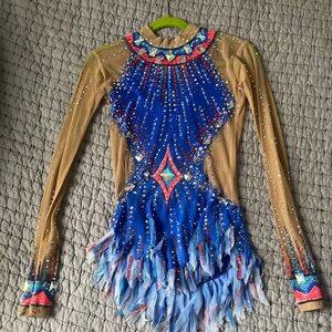 Rhythmic gymnastics leotard